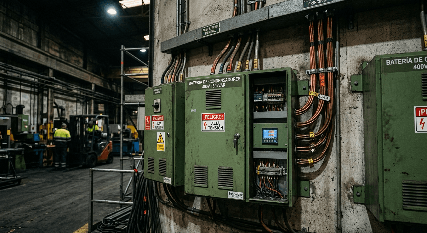 Energía reactiva: las penalizaciones ocultas que pagan las empresas.